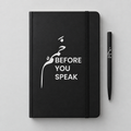 Notebook Before you speak