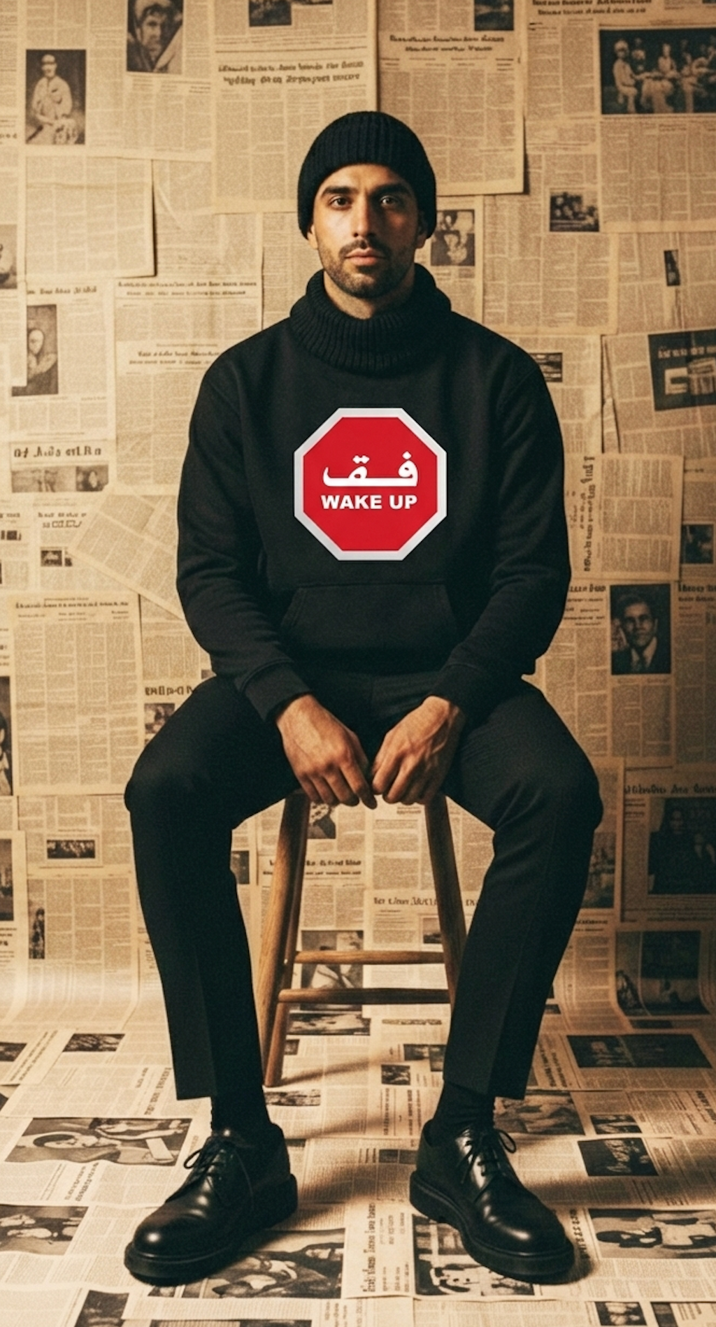 Sweatshirt Fi9 I WakeUp  I Style Rétro