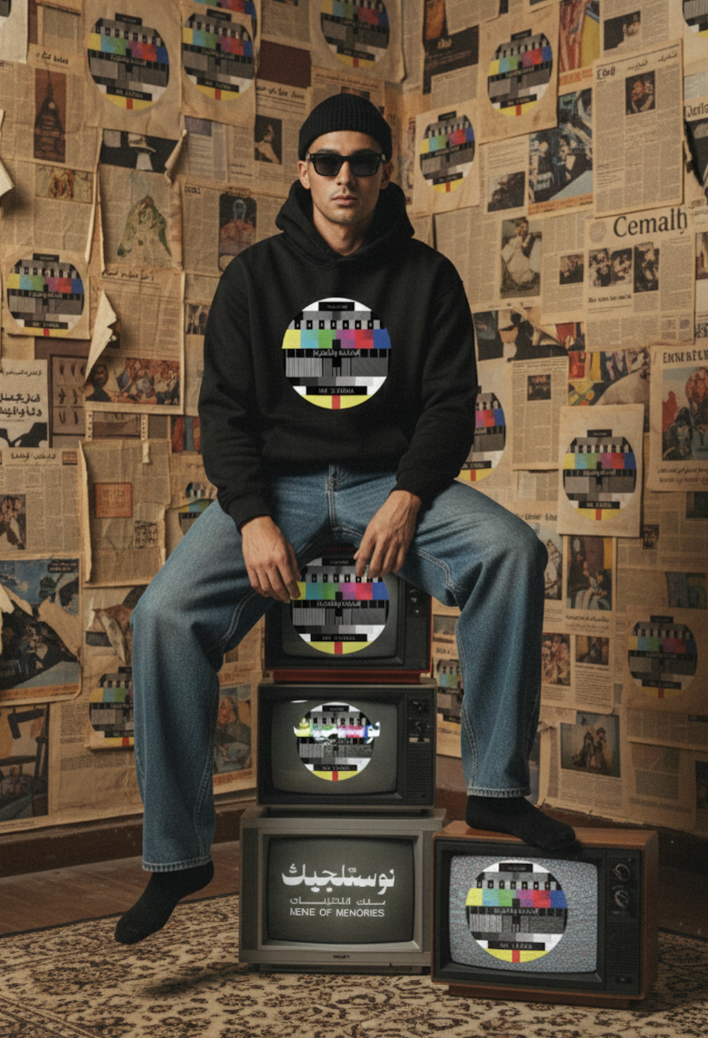 Sweatshirt “No Signal” I Style Rétro