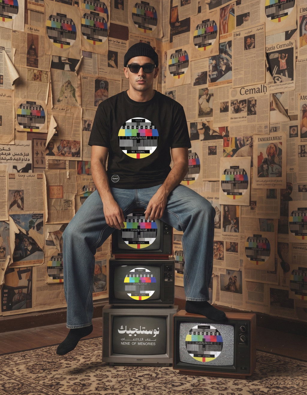 T-shirt I No Signal I  التلفزة المغربية