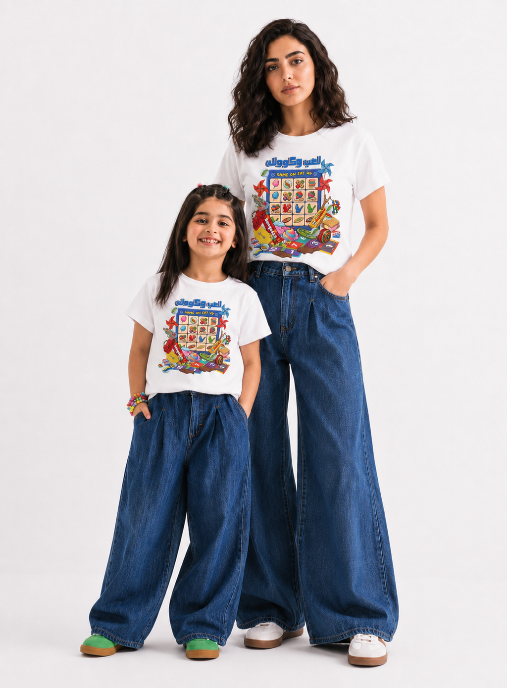 T-shirt L3AB W COOL I لعب وكوول