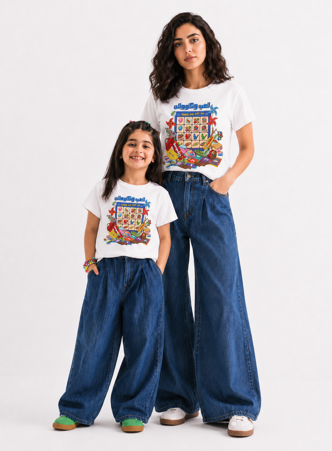 T-shirt L3AB W COOL I لعب وكوول